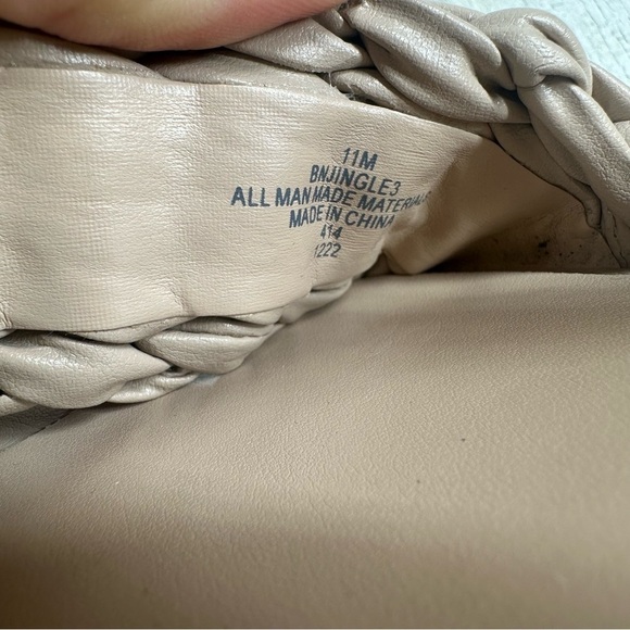 New Bandolino Womens Jingle 3 Faux Leather Ankle Strap Wedge Sandals #756 - Picture 9 of 10